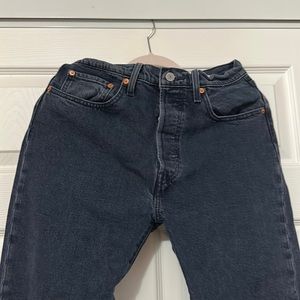 Woman’s Levi’s jeans